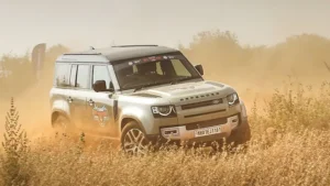 The Defender is an extremely capable off-roader.